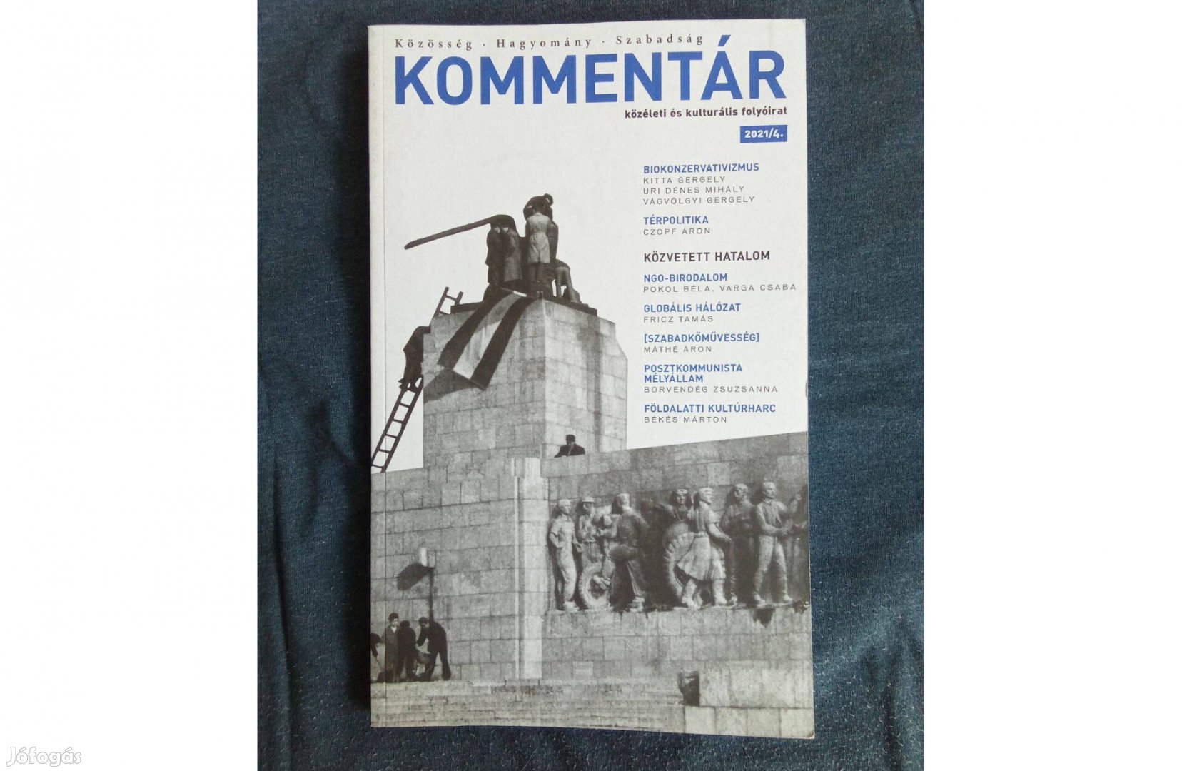 Eladó a Kommentár folyóirat 2021. évi 4. száma