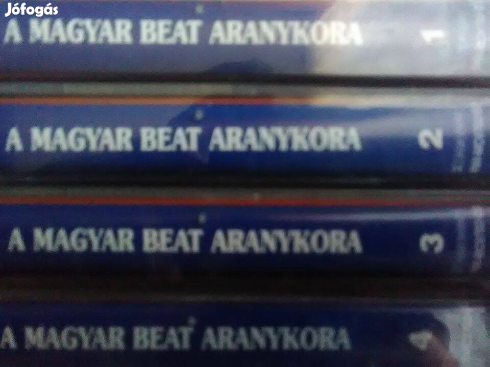 Eladó a Magyar Beat Aranykora 4 db kazetta