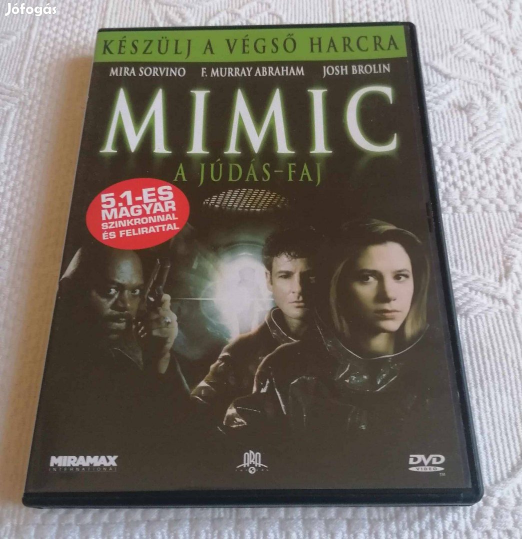 Eladó a Mimic - A júdásfaj DVD Film / Horror / Sci-fi / Mira Sorvino