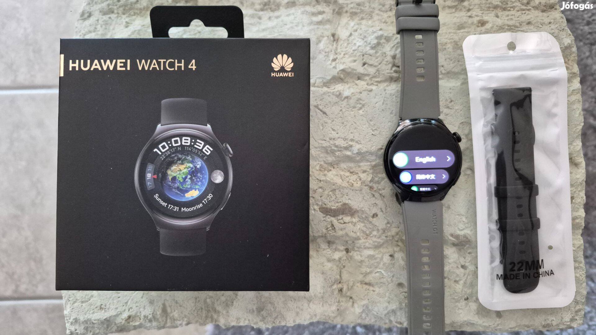 Eladó a képeken látható Huawei watch 4 46 mm-es okosóra