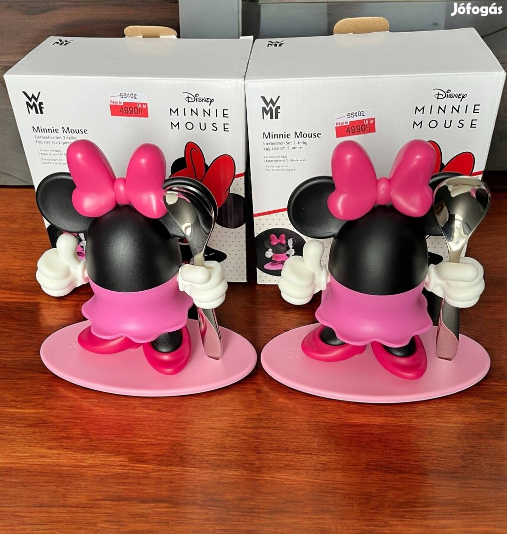 Eladó a képen láthat kettő darab WMF Disney tojástartó