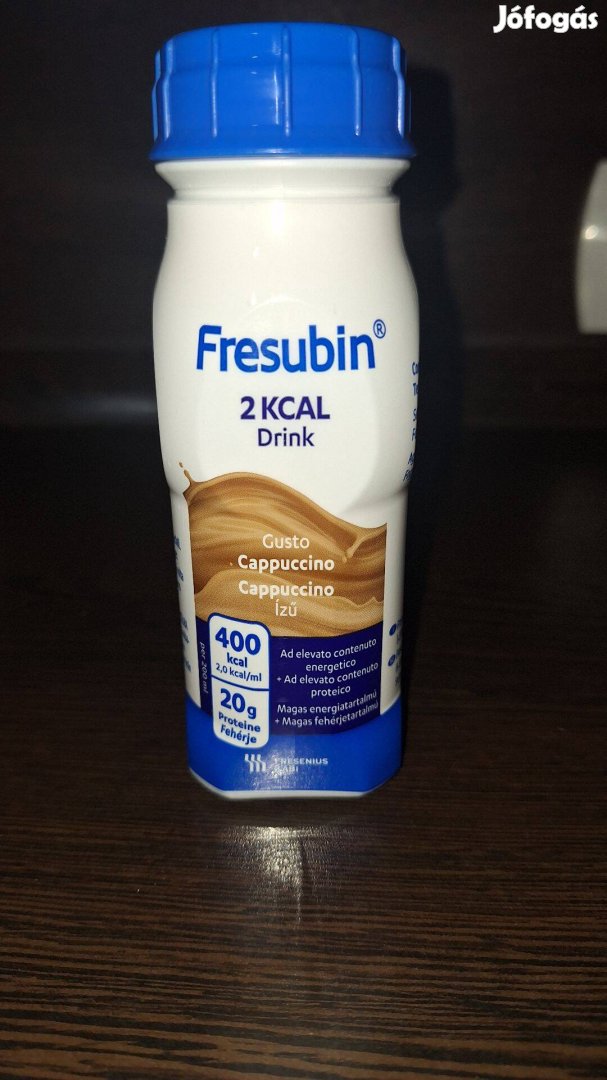 Eladó a képen látható Fresubin 2 KCAL Cappuccino ízű energiaital