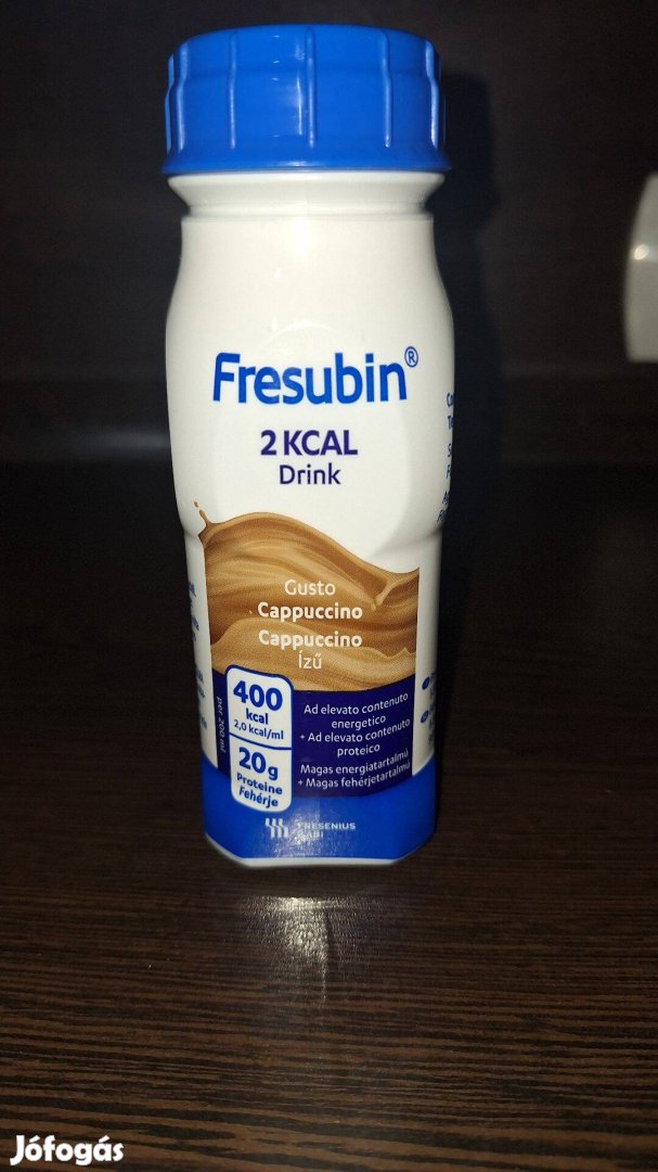 Eladó a képen látható Fresubin 2 KCAL Cappuccino ízű energiaital