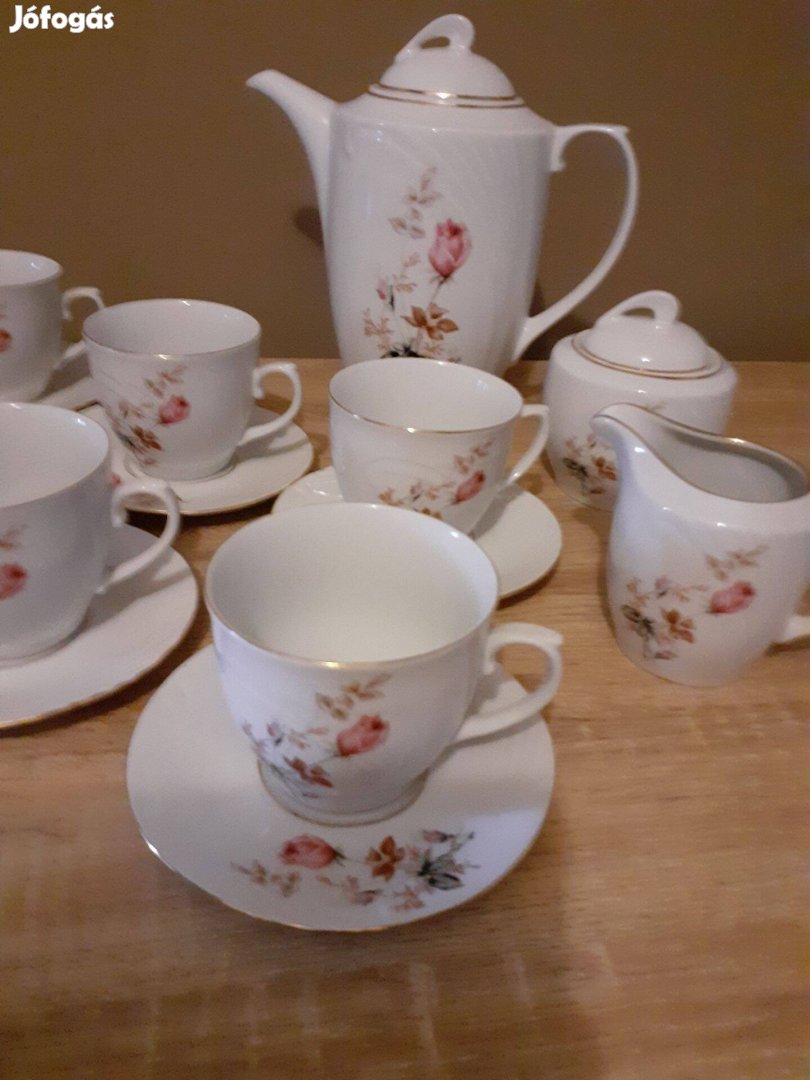 Eladó a képen látható Hazimeh japán porcelán teáskészlet