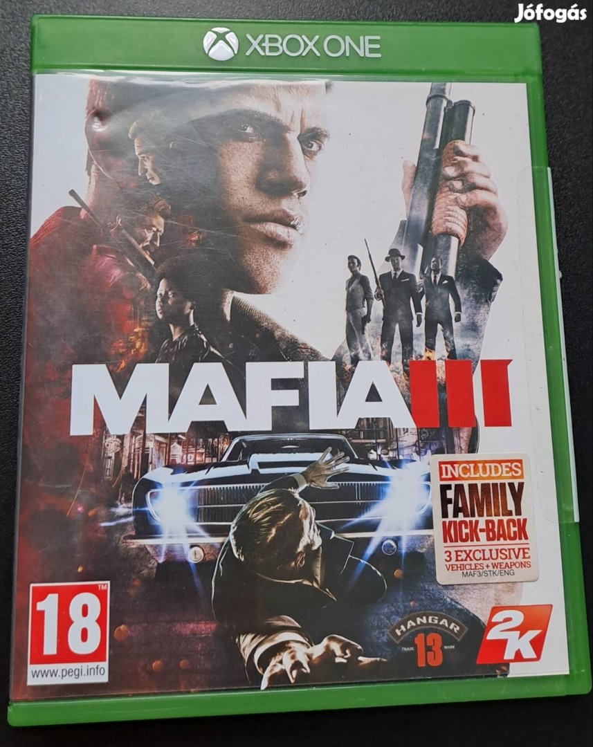 Eladó a képen látható Mafia 3 játék 