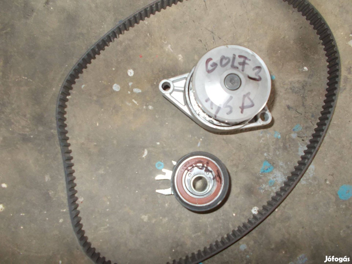 Eladó a képen látható golf 1.4 benzines vezérlés szett