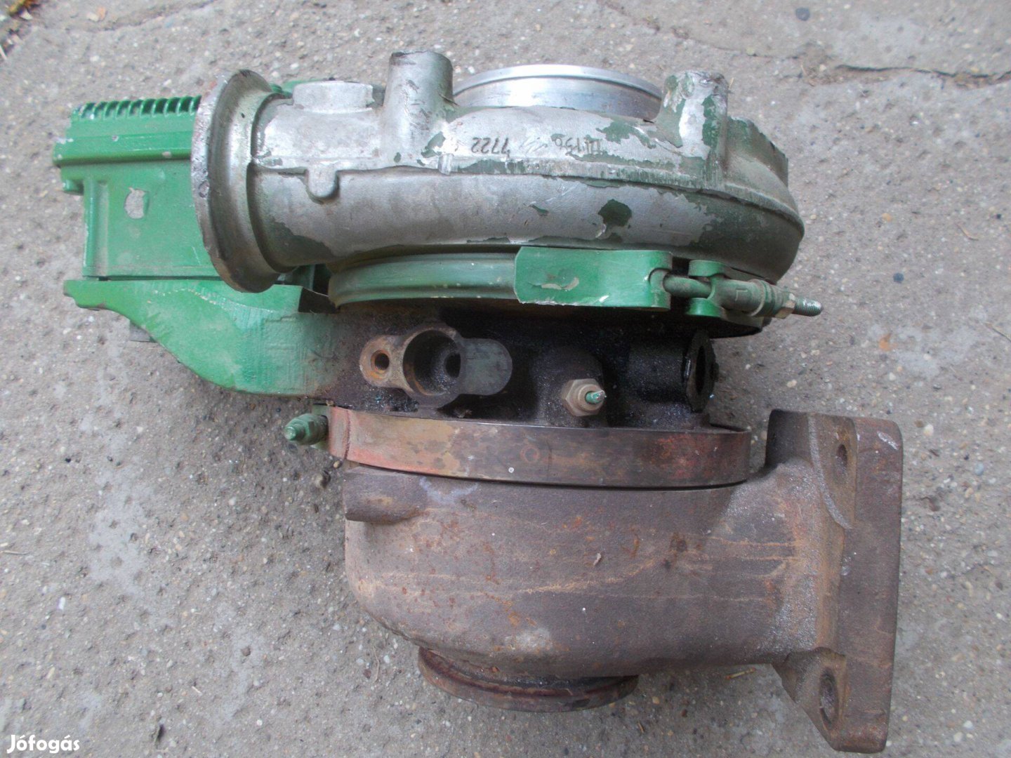 Eladó a képen látható john deere traktor turbó