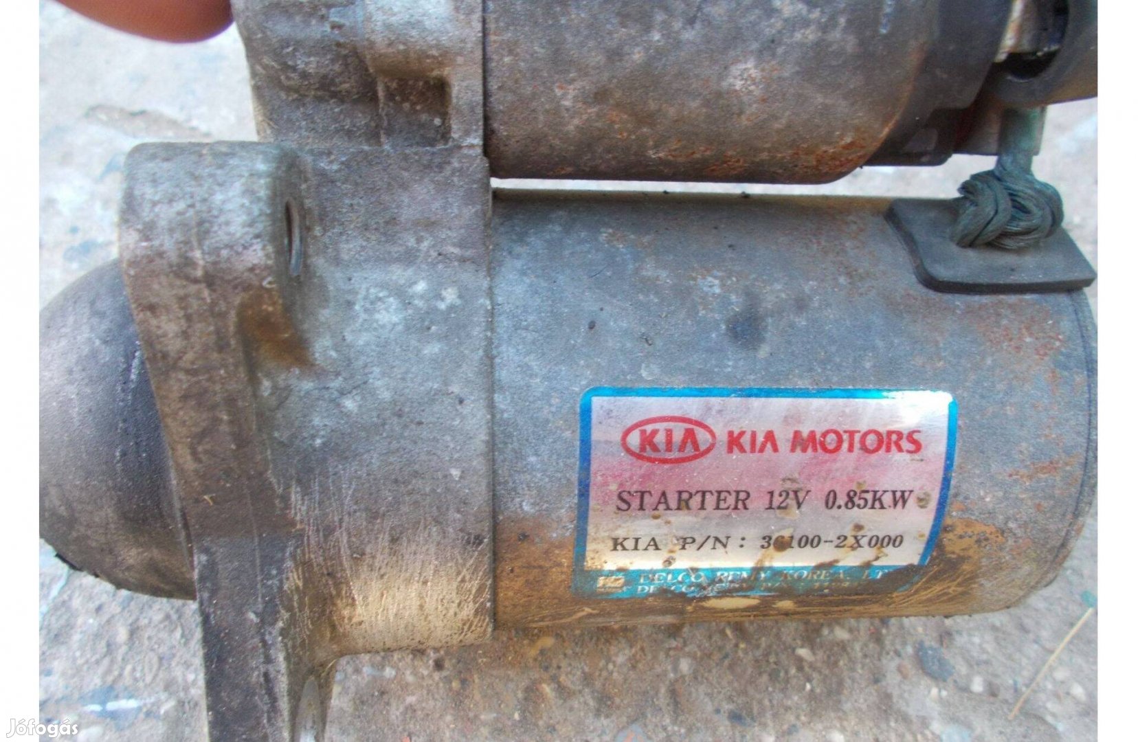 Eladó a képen látható kia önindító