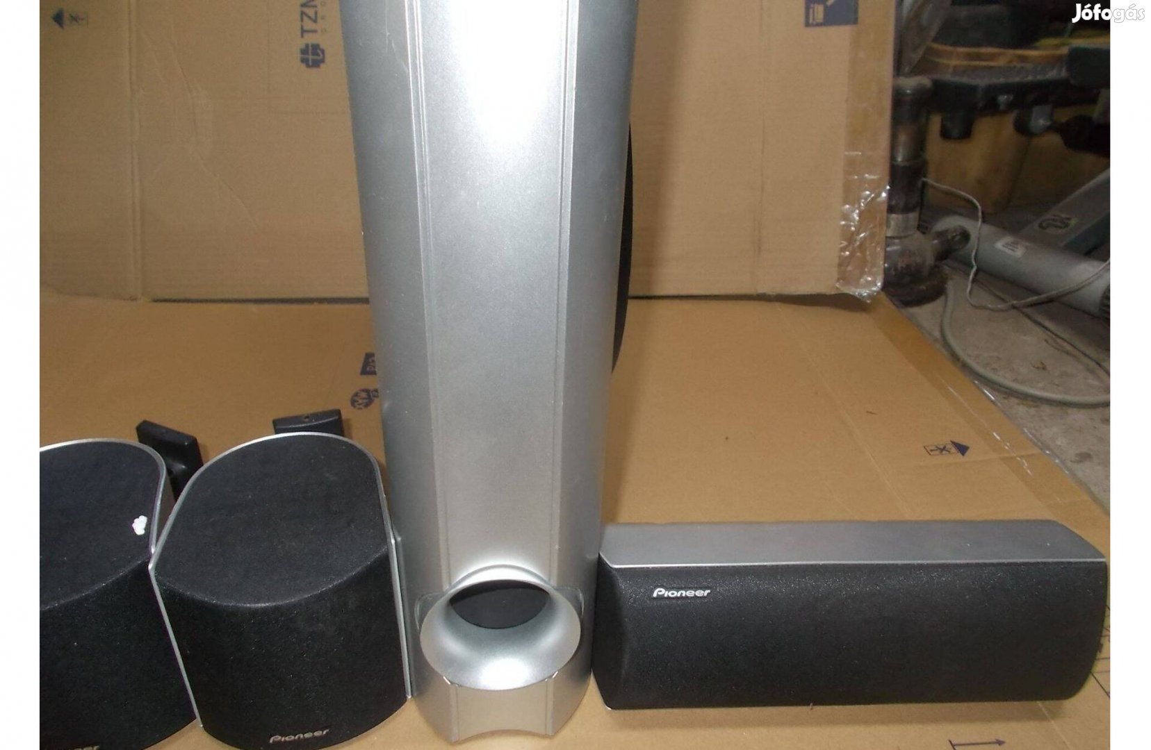 Eladó a képen látható pioneer hangfal csomag jó állapotban
