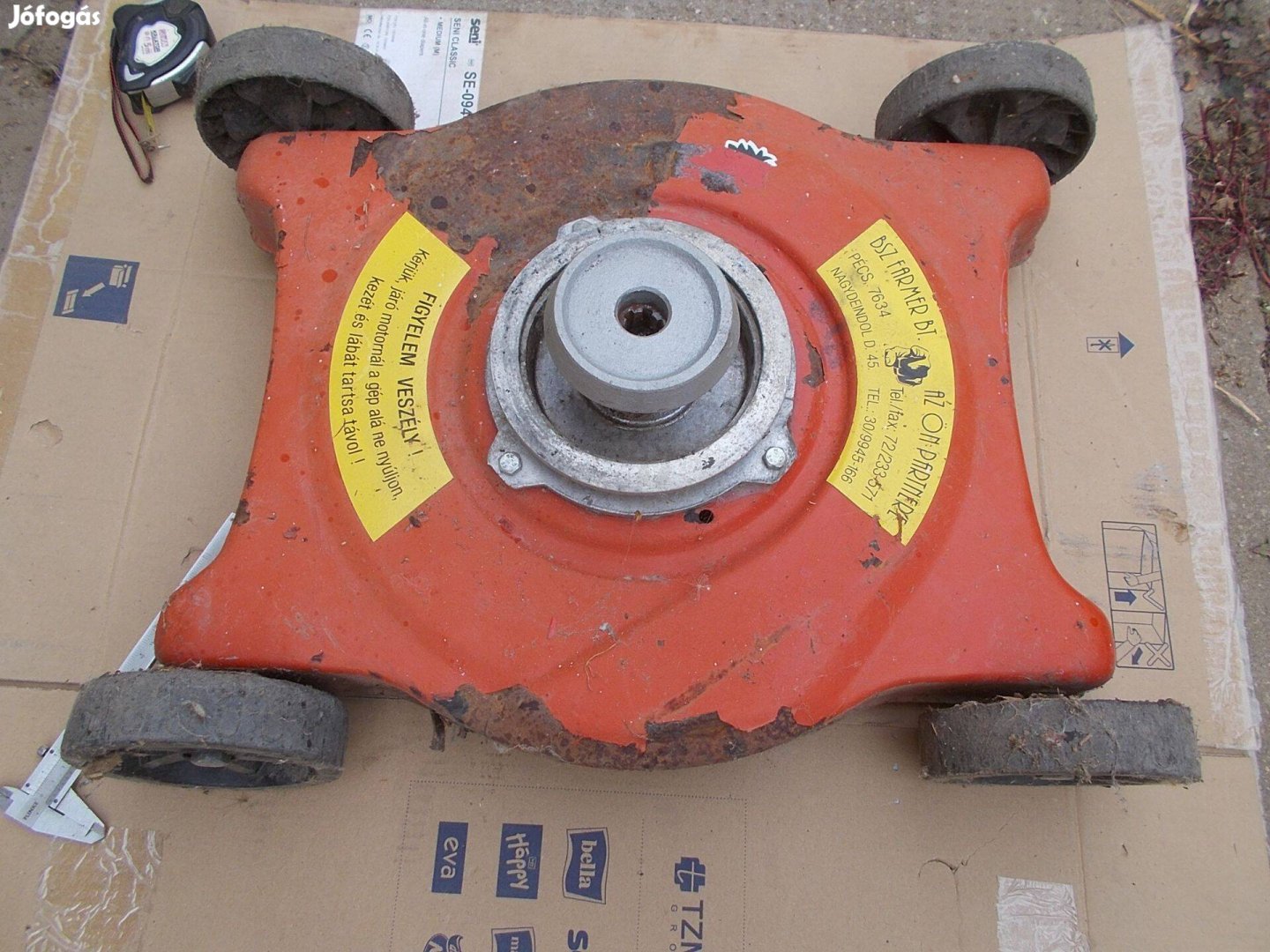 Eladó a képen látható rota kapához fűnyíró adapter jó