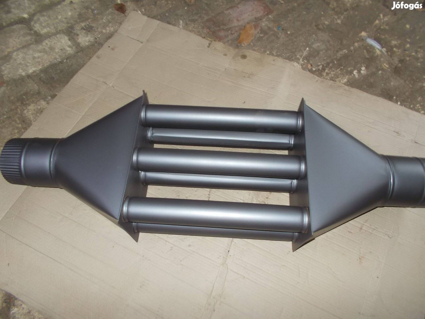 Eladó a képen látható új kályhacső vagy kandalló hődob 1