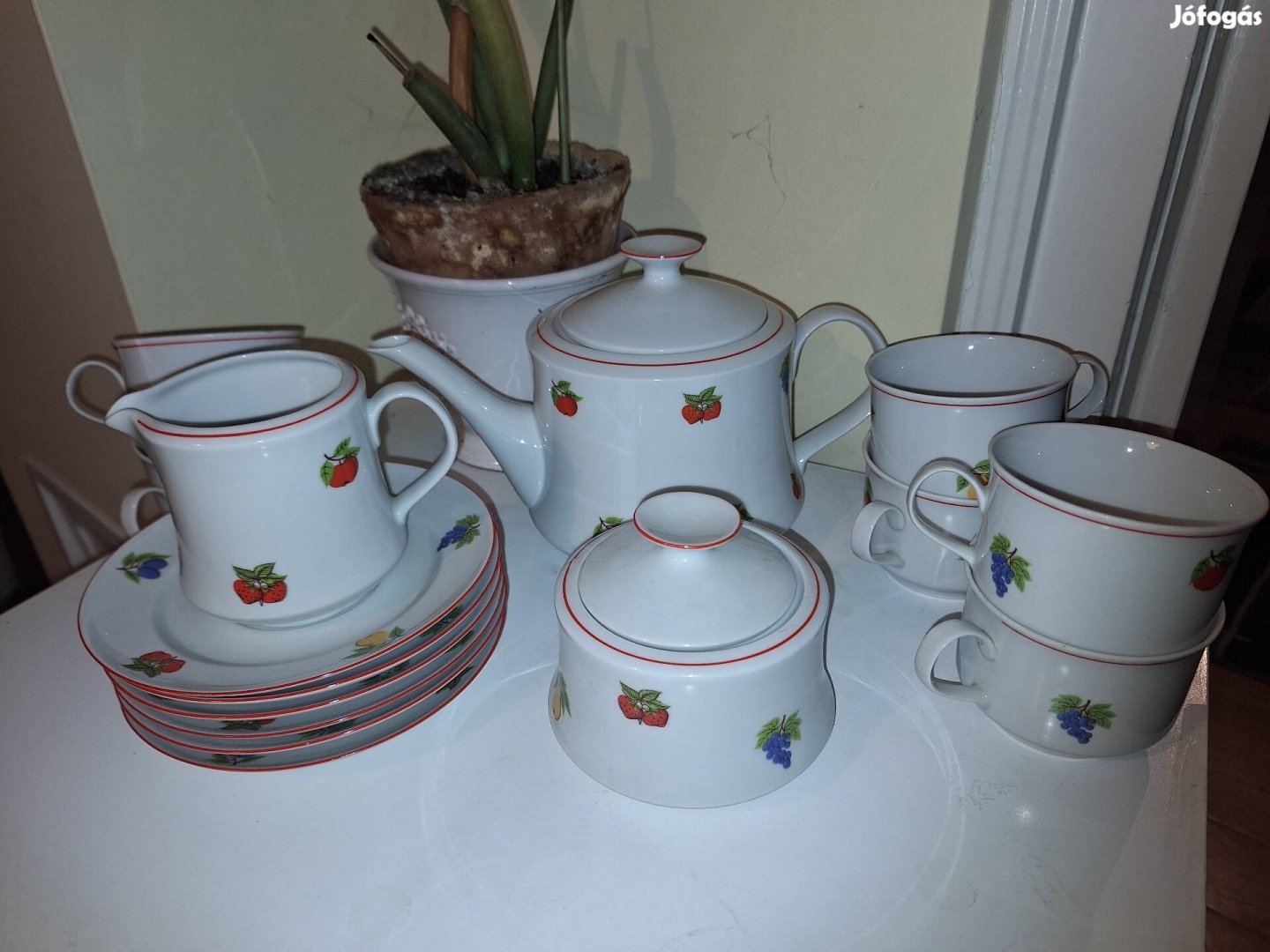 Eladó alföldi porcelán tea készlet