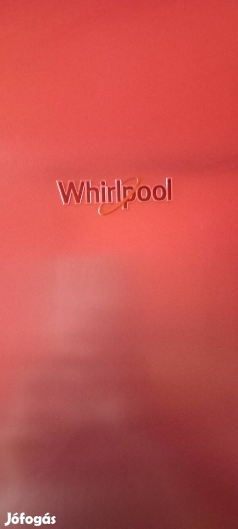 Eladó alig használt Whirlpool hűtőszekrény!