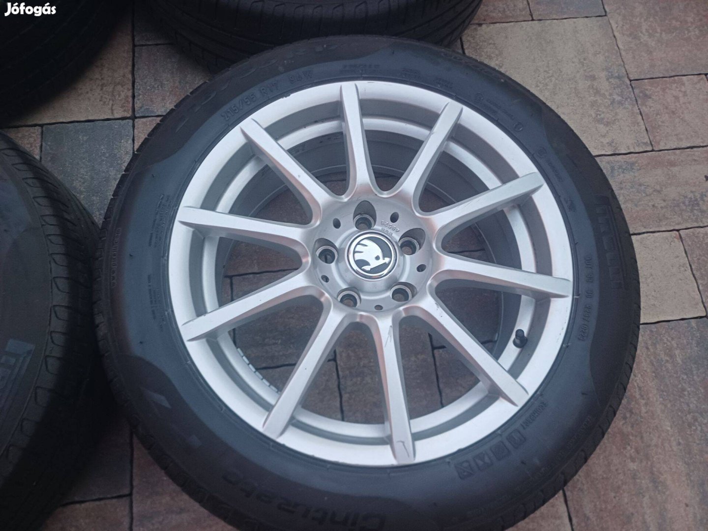 Eladó alufelni garnitúra-Skoda,-Vw,-7,5Jx17-ET-35-5x112
