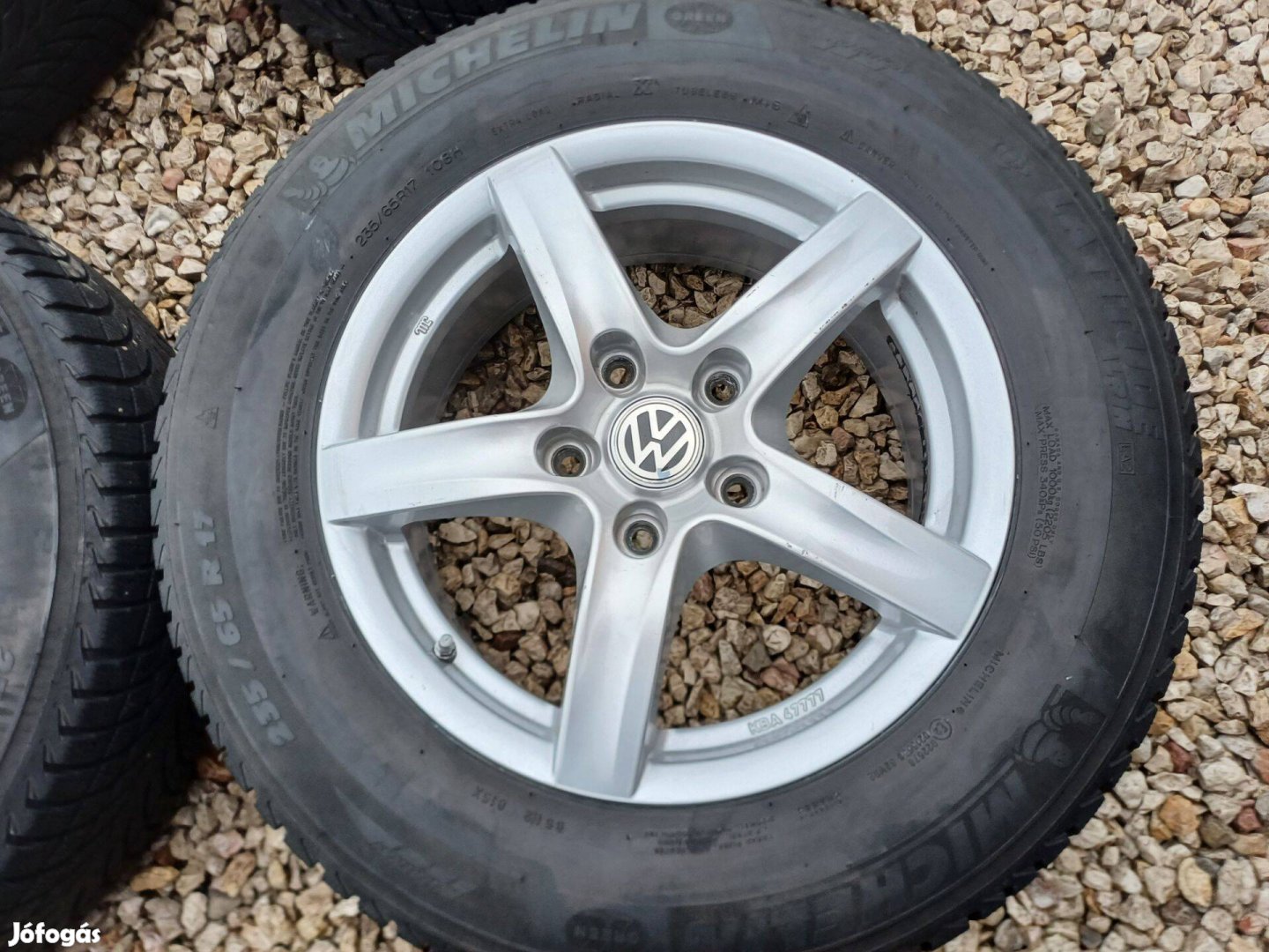 Eladó alufelni garnitúra Vw/Audi-7,5Jx17-ET-55-5x130