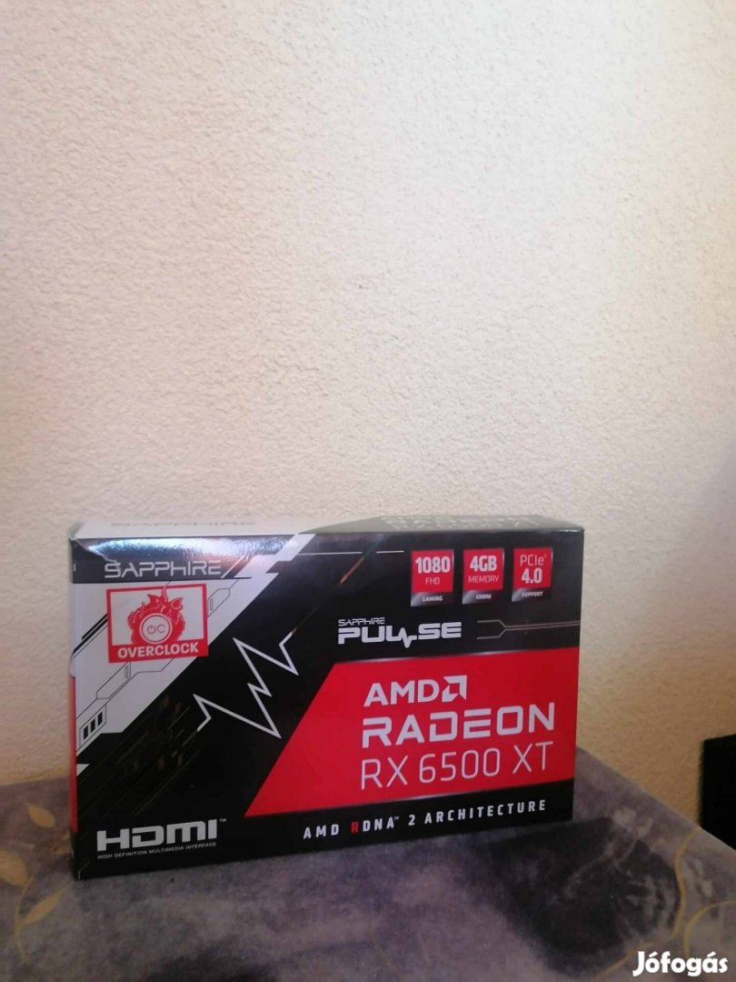 Elado amd rx 6500 xt 4gb