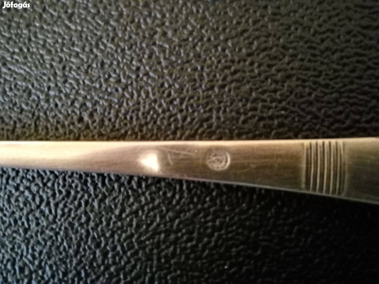 Eladó antik ezüstözött tálaló kés