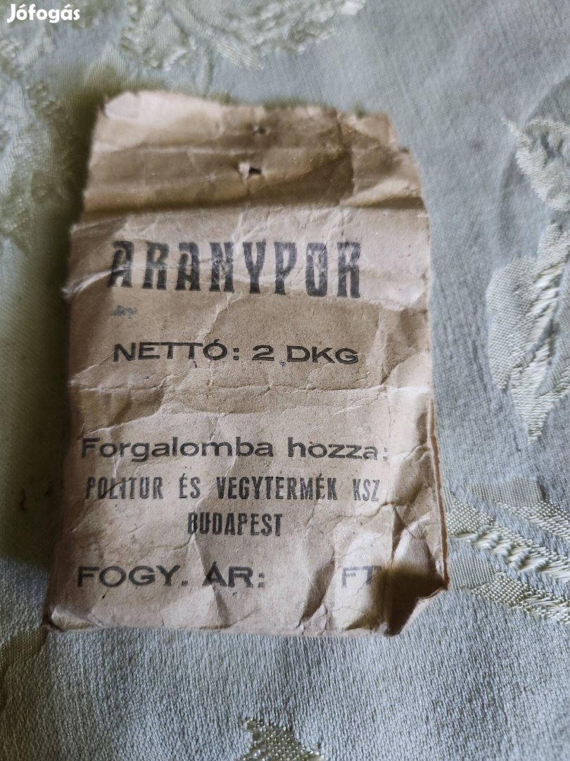 Eladó aranypor kb.17gramm!