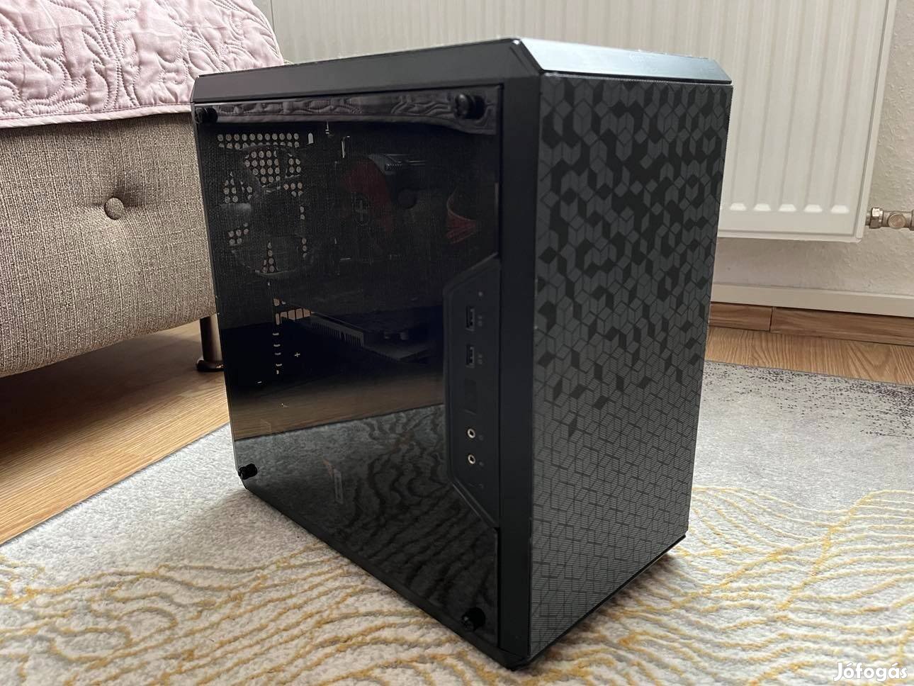 Eladó asztali számítógép - i7 8700, Asus RX560 4GB, 16GB RAM, 480 SSD