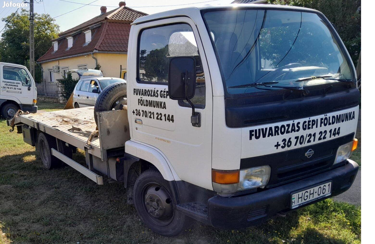 Eladó autómentő/kisgép szállító
