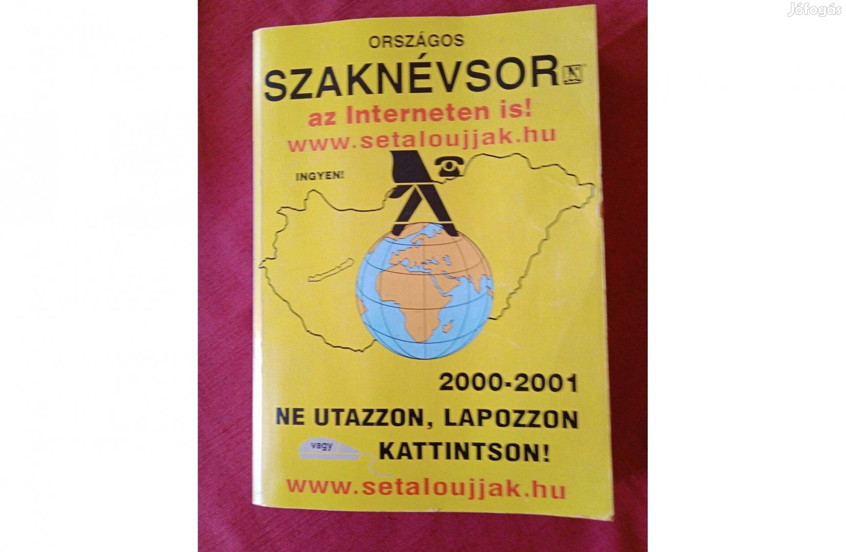 Eladó az Országos szaknévsor 2000-2001-es kiadása !