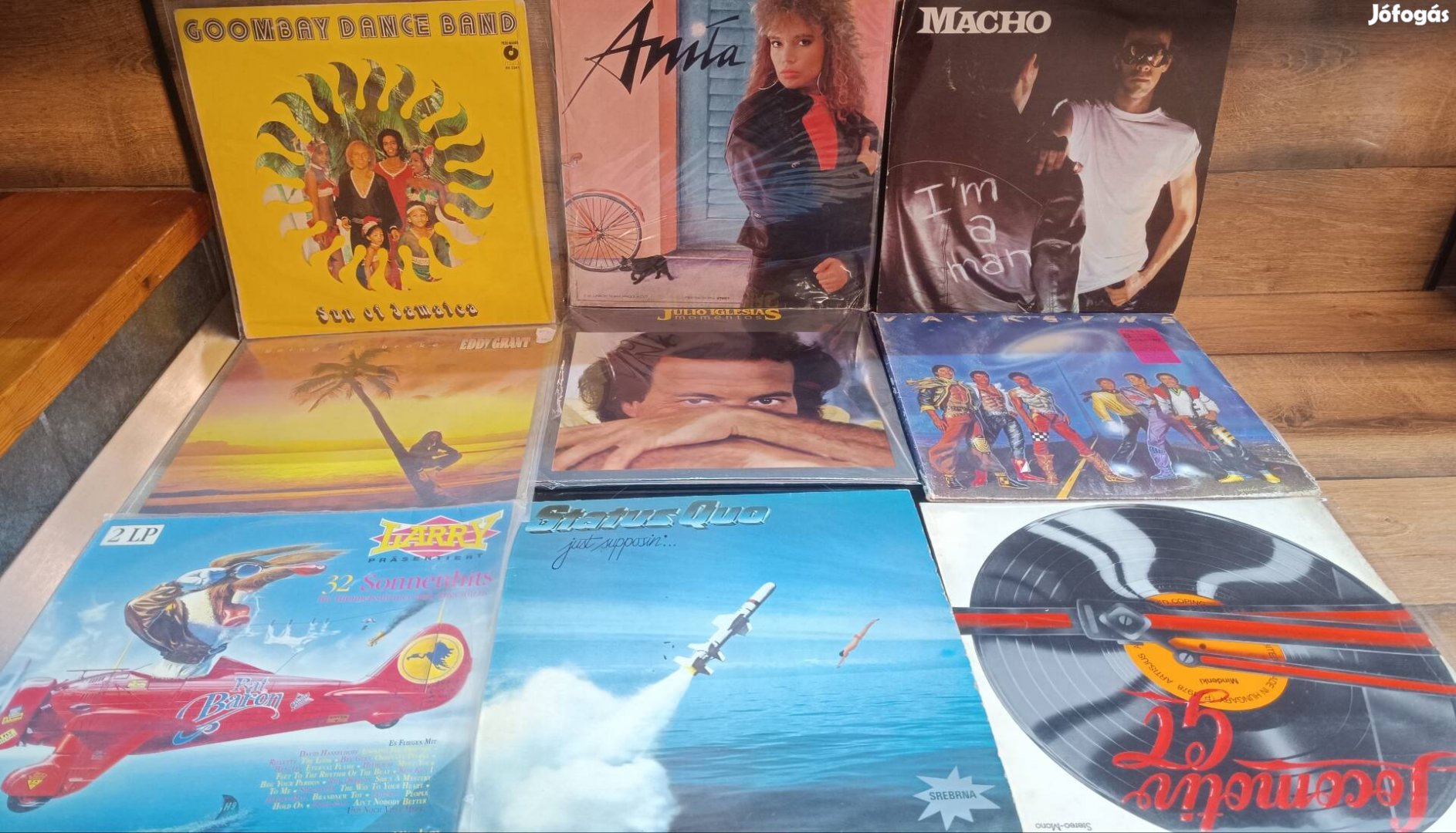 Eladó bakelit lemezek egyben 20db