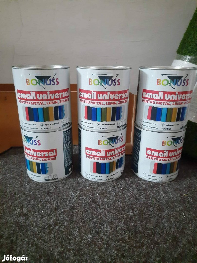 Eladó barna zománc festék 2.5l