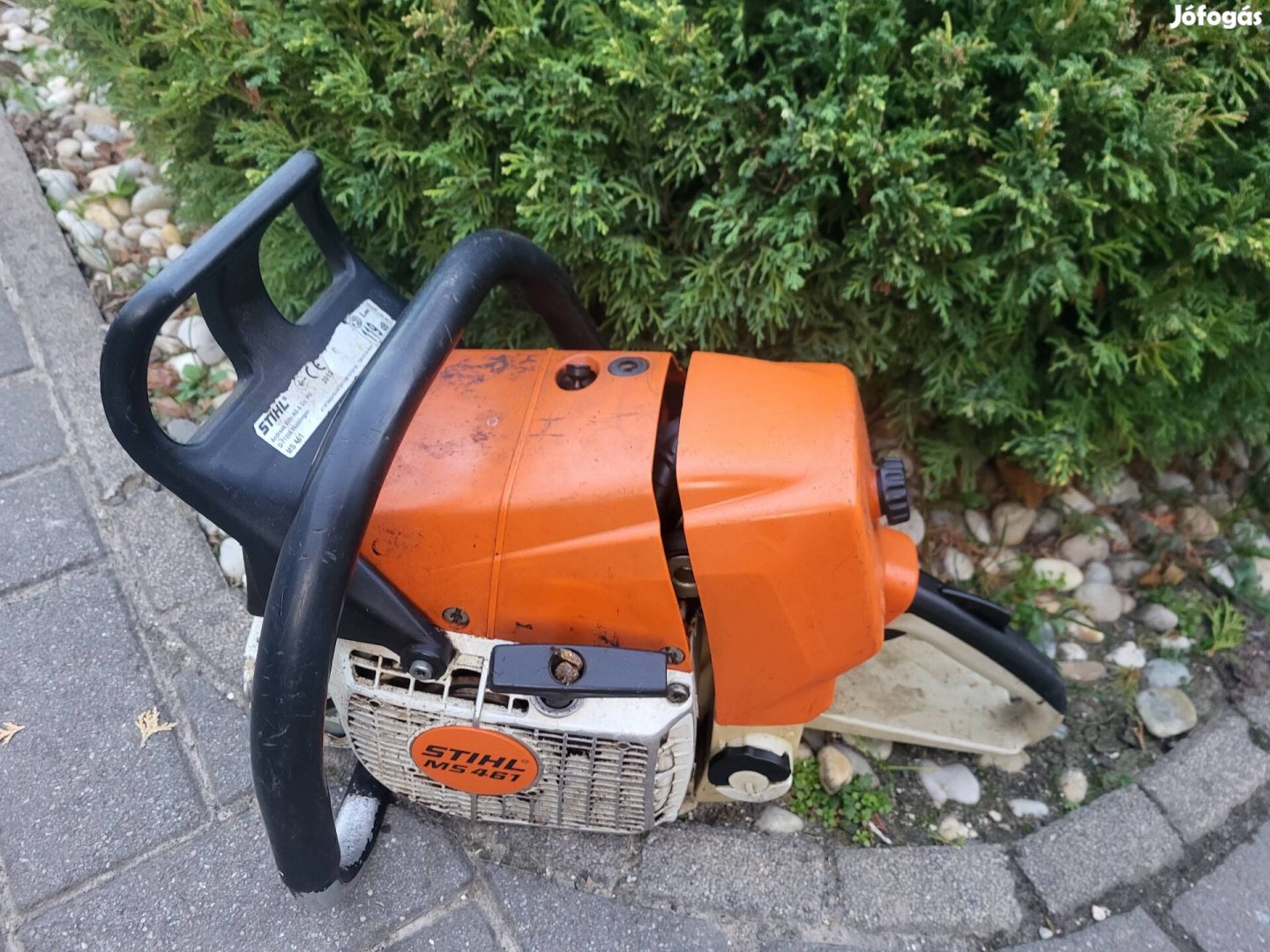 Eladó beszámolt gyári motoros,bitang erős stihl ms 461 fűrész!