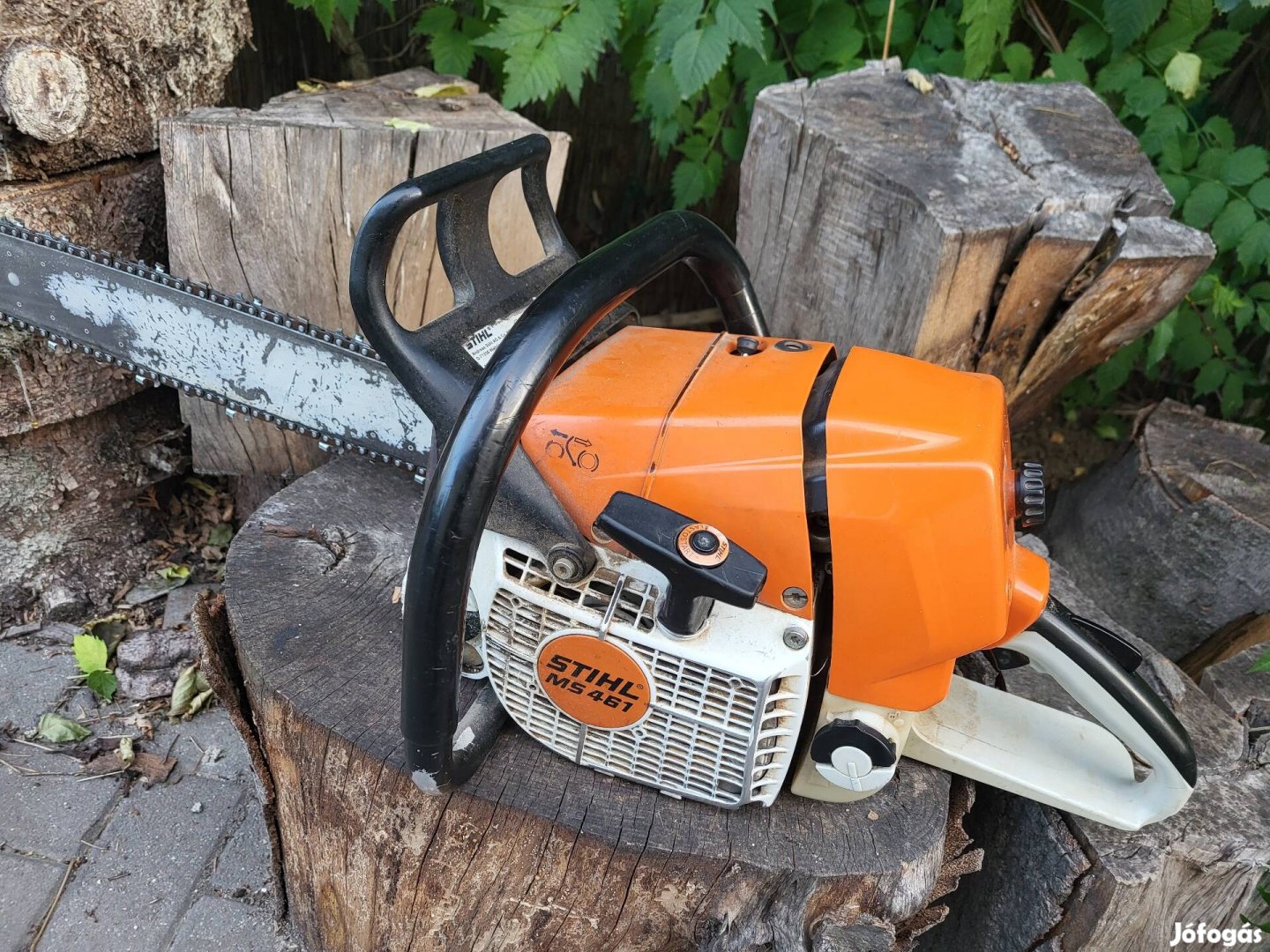 Eladó beszámolt gyári szerelésmentes stihl ms 461 fűrész!