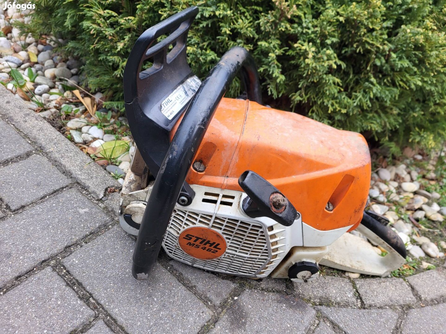 Eladó beszámolt stihl ms 462 tipusú fűrész!