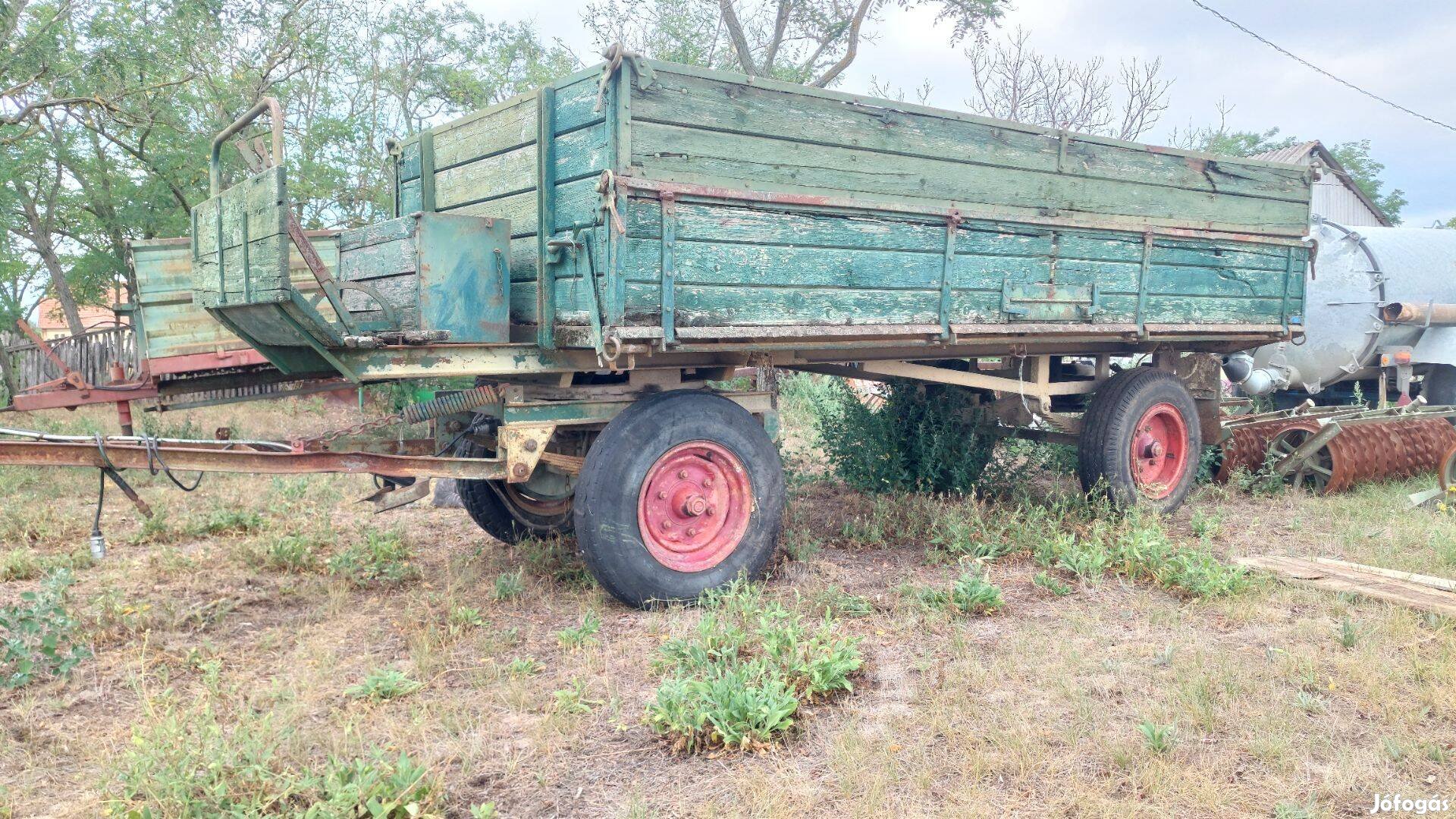 Eladó billenős pótkocsi Brantner-5