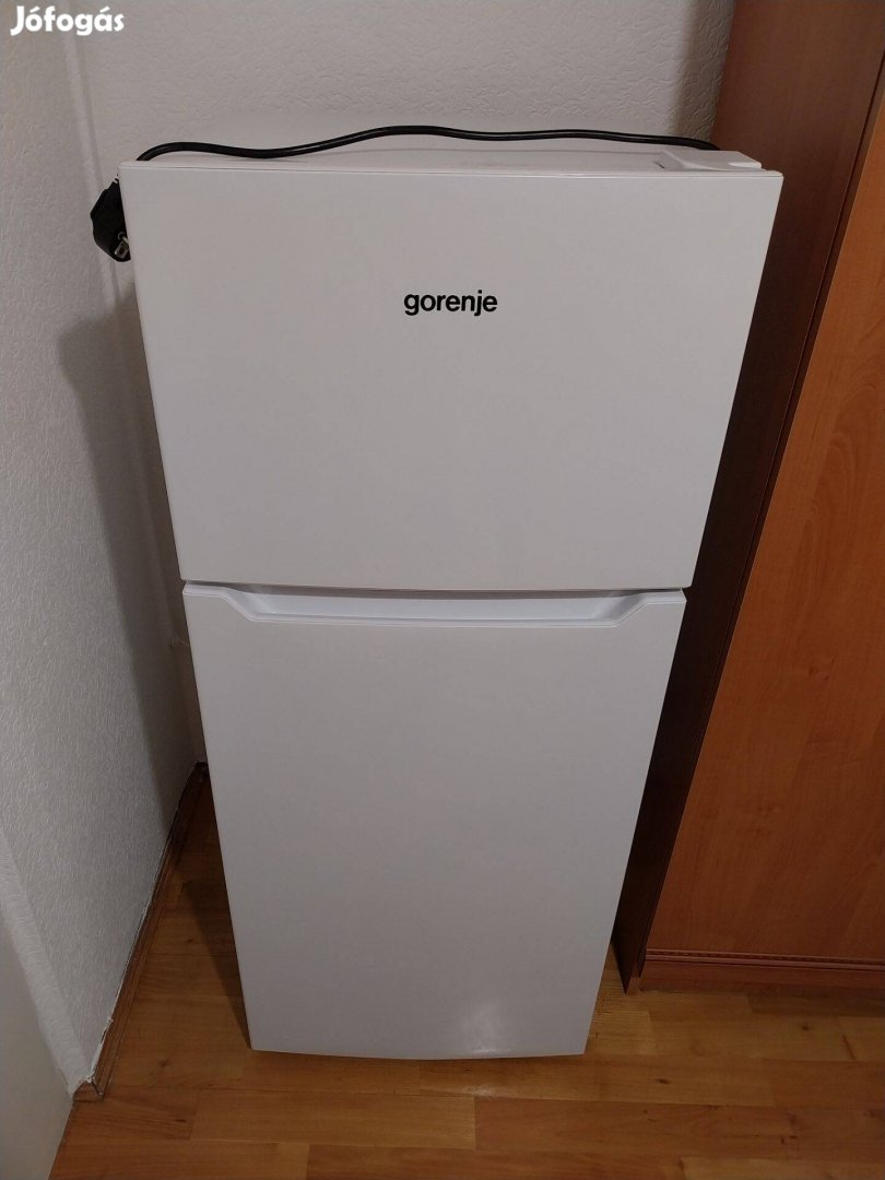 Eladó biztosítással rendelkező, Gorenje felülfagyasztós hűtőszekrény