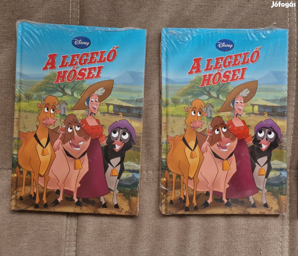 Eladó bontatlan A legelő hősei Disney mesekönyv!!