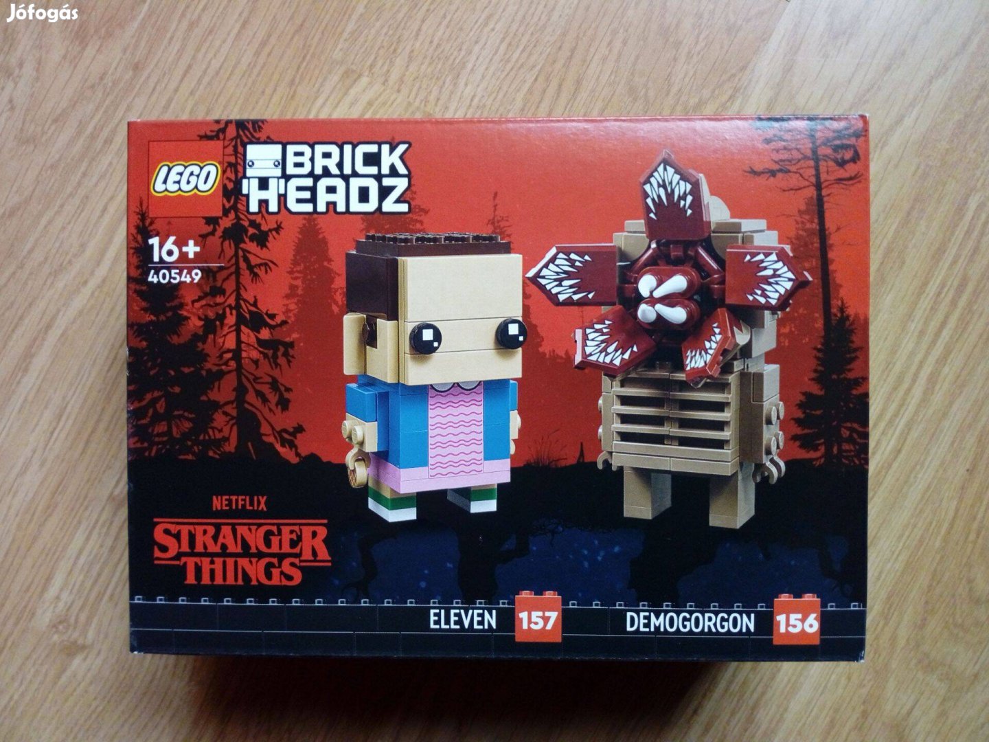 Eladó bontatlan Brickheadz Stranger Things Demogorgon és Eleven(40549)