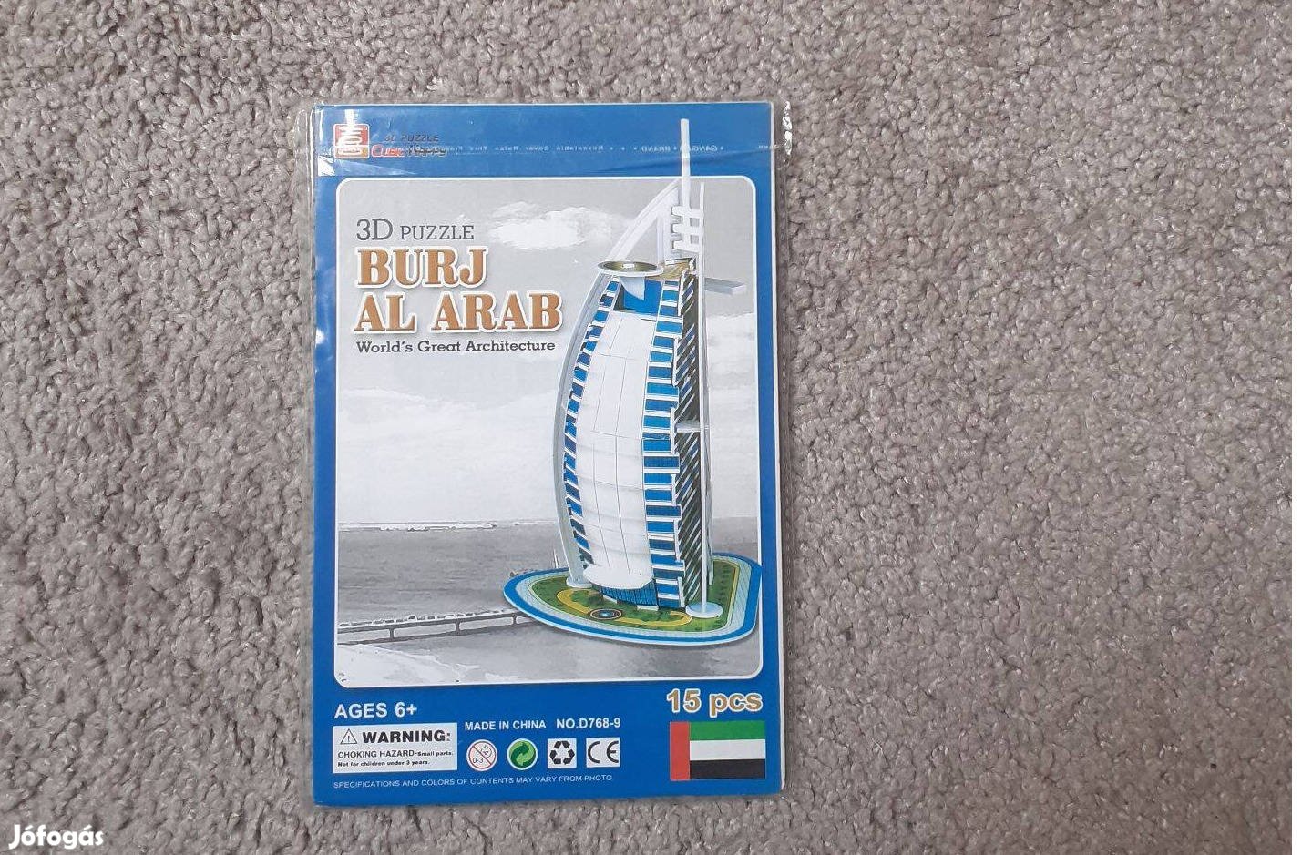 Eladó bontatlan Burj Al Arab 3D puzzle