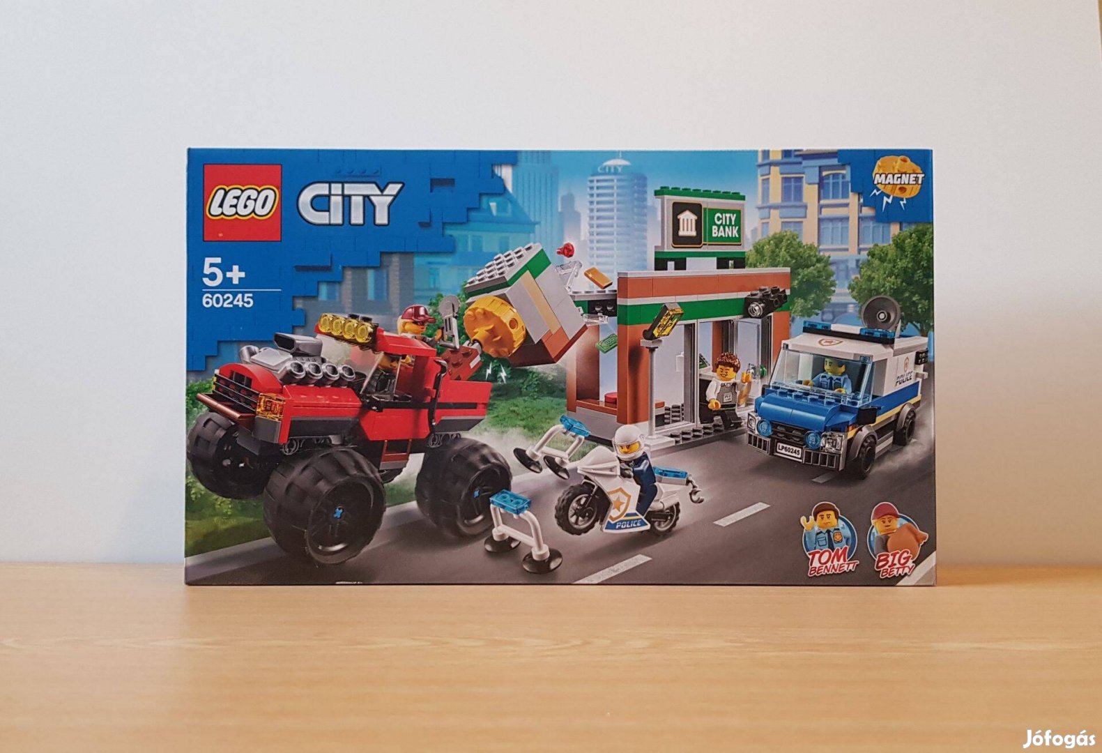 Eladó bontatlan LEGO 60245 City - Rendőrségi teherautós rablás