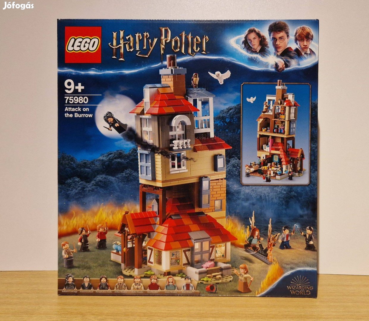 Eladó bontatlan LEGO 75980 Harry Potter - Támadás az Odú ellen