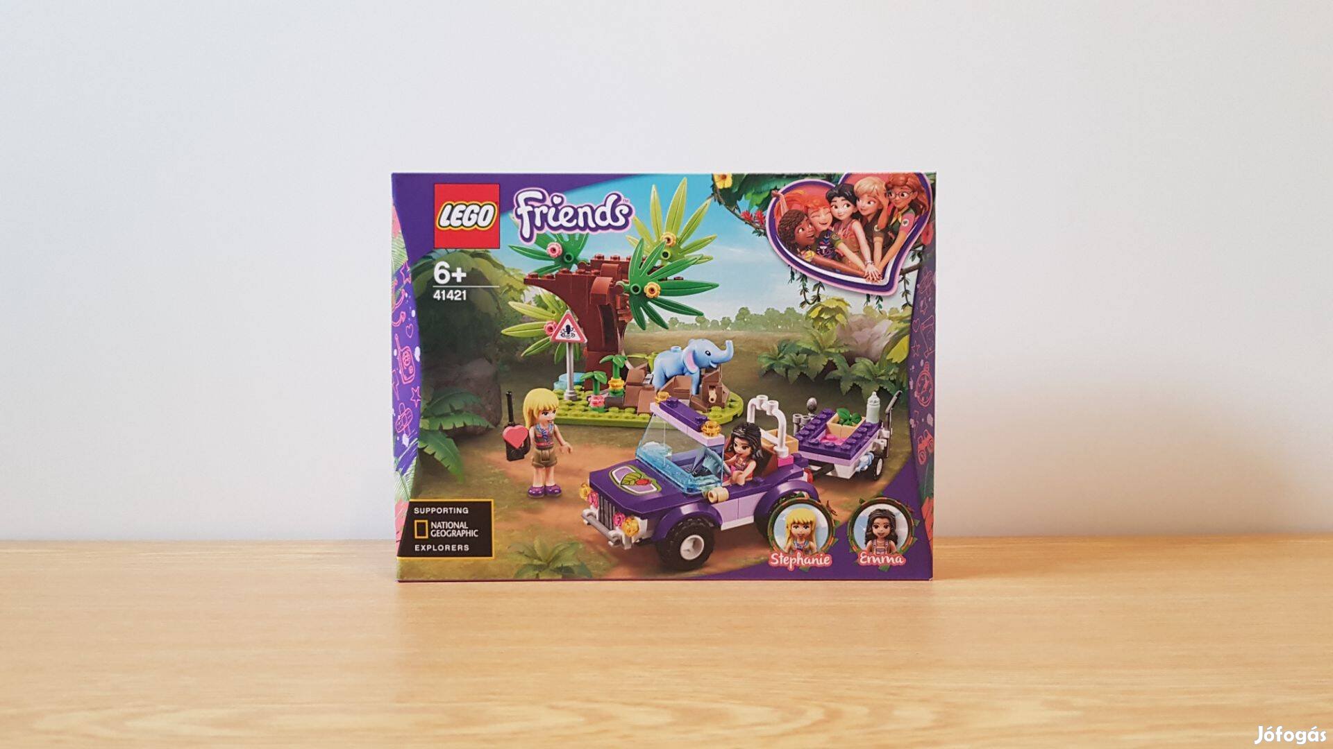 Eladó bontatlan LEGO Friends - Kiselefánt mentőakció