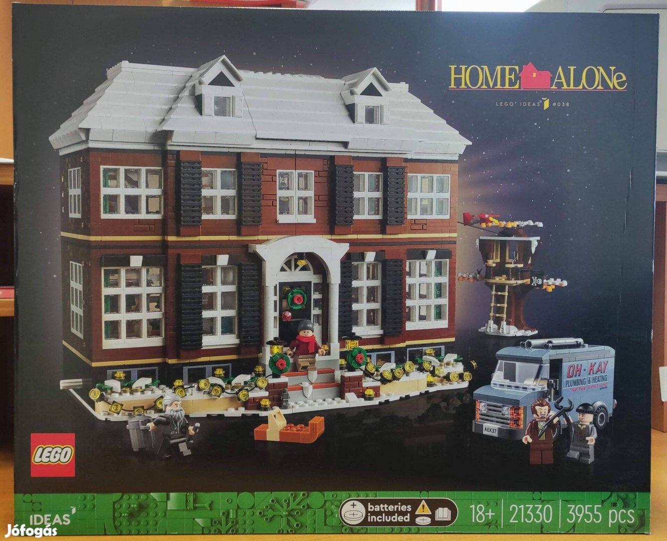 Eladó bontatlan LEGO Ideas - Home Alone Reszkessetek betörők (21330)