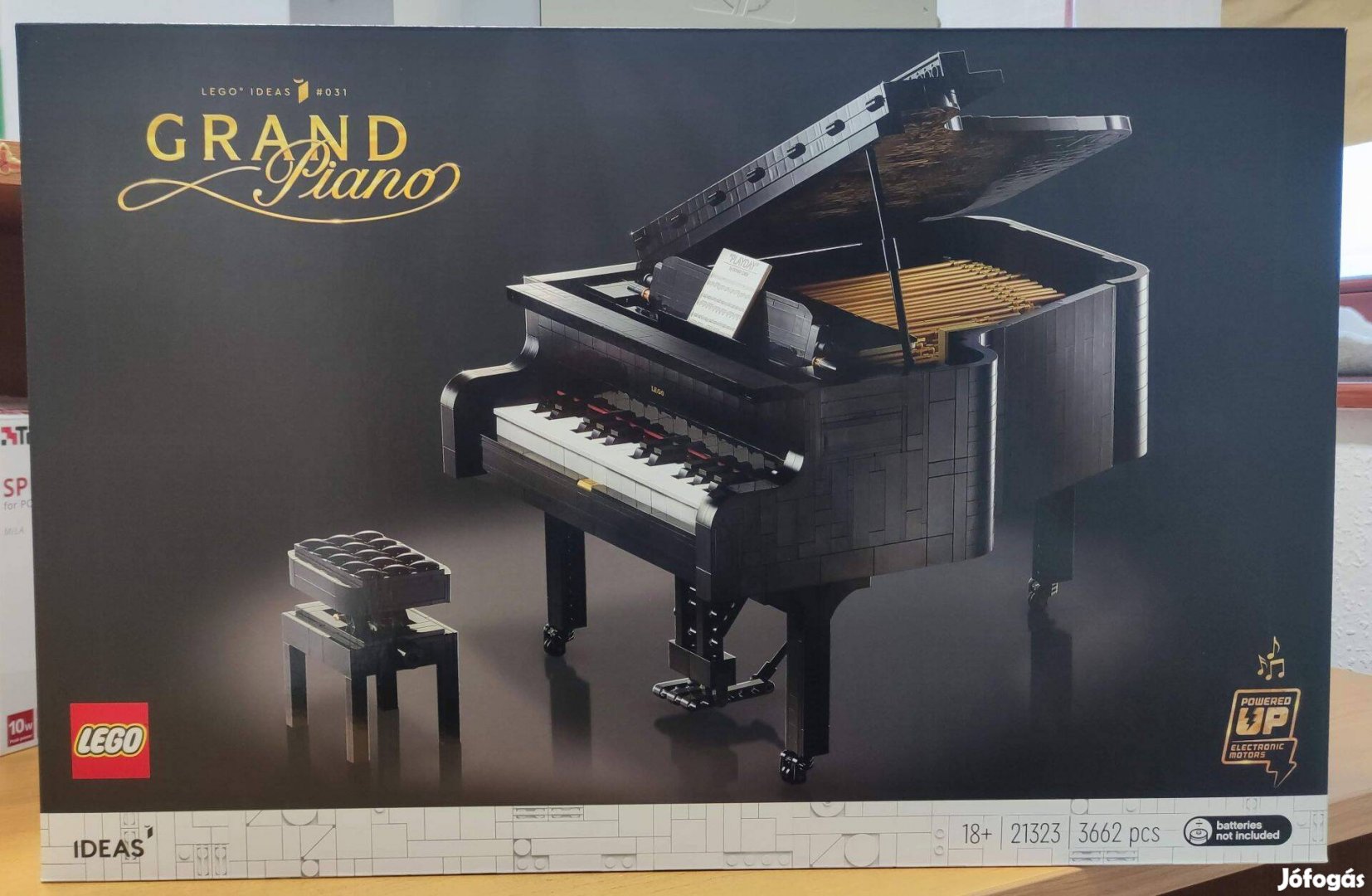 Eladó bontatlan LEGO Ideas - Nagy zongora (21323)