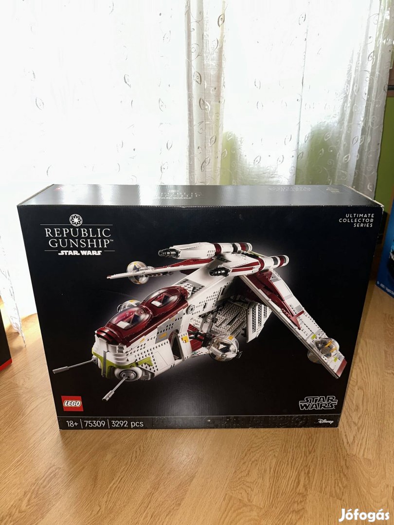 Eladó bontatlan Lego UCS Republic Gunship