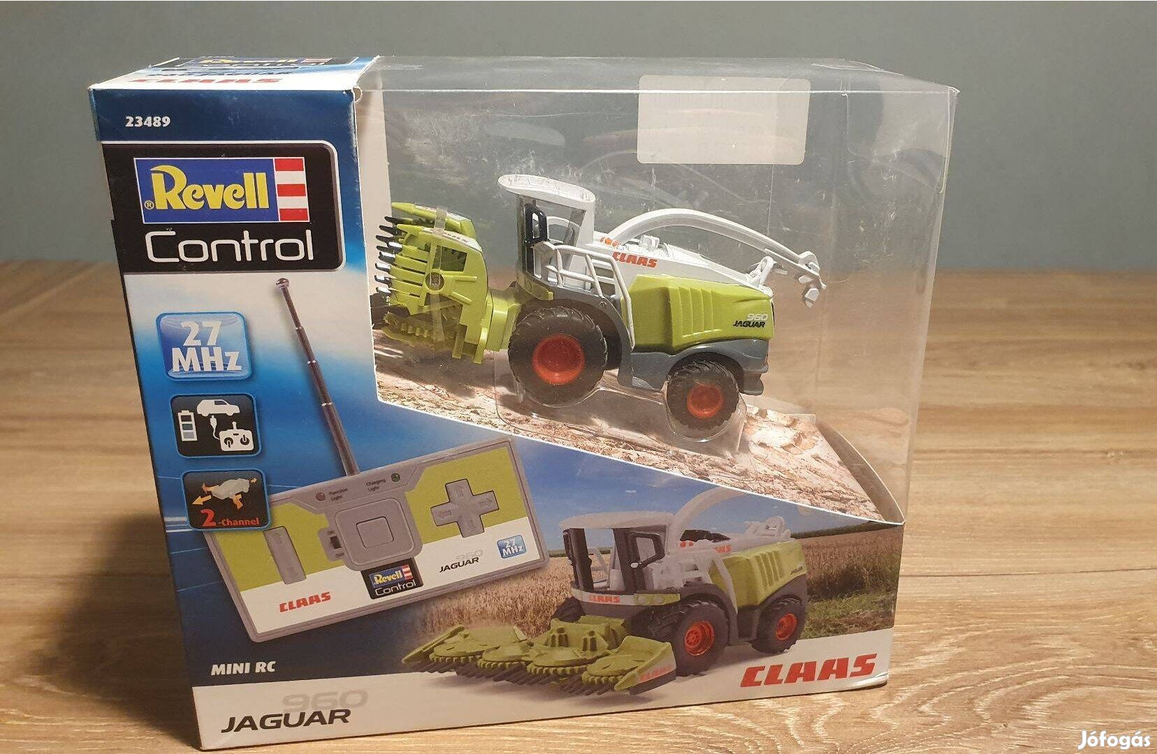 Eladó bontatlan Revell Mini Kombájn - Claas Jaguar 960 (23489)