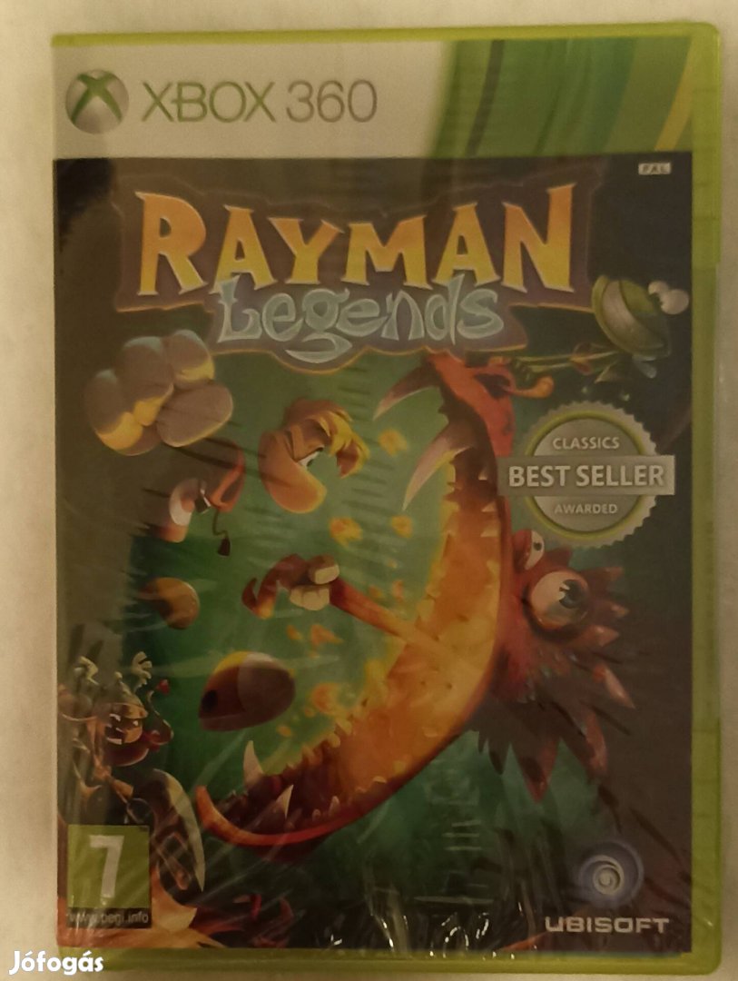 Eladó bontatlan Xbox 360 játék,Rayman legends