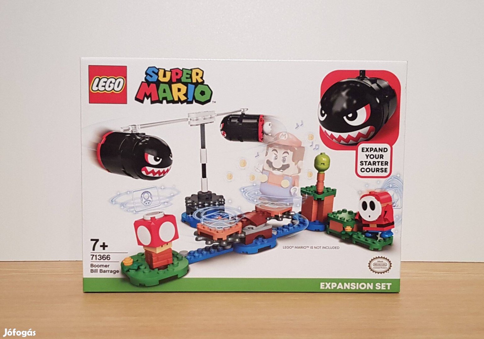 Eladó bontatlan, új LEGO 71366 Super Mario - Boomer Bill gát