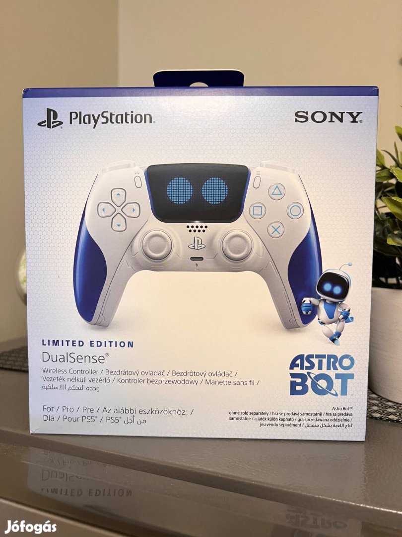 Eladó bontatlan új,Astro bot ps5 controller.Ritkaság