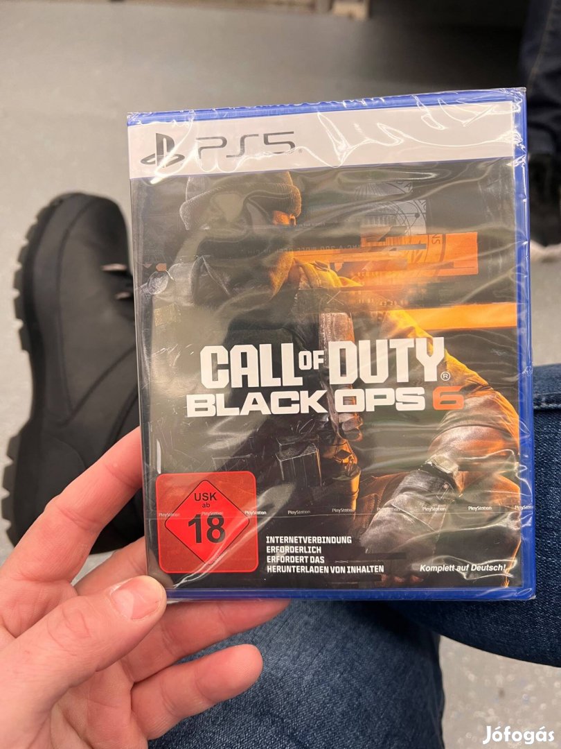 Eladó bontatlan új,Black ops 6 Ps5 játék.Csere Wukongra érdekel