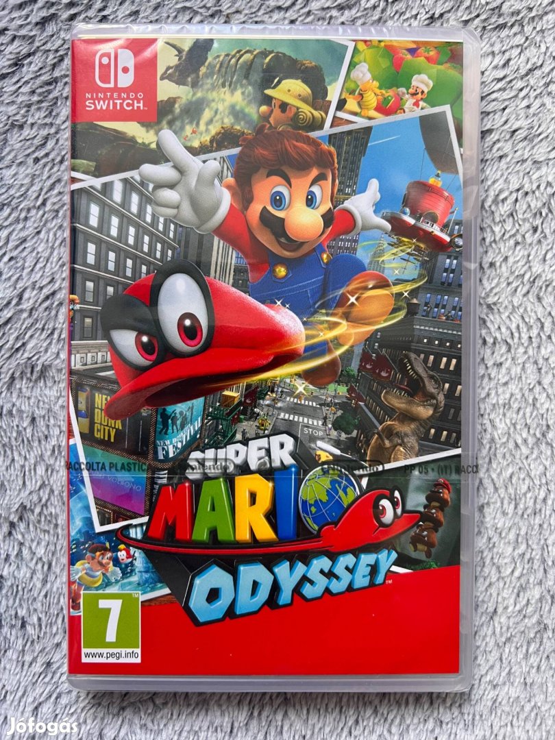 Eladó bontatlan új,Super Mario Odyssey switch játék