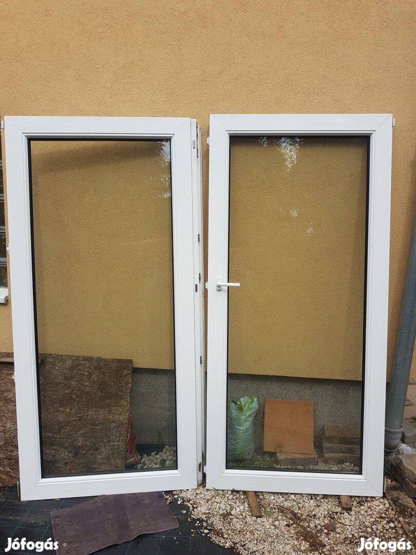 Eladó bontott terasz ajtó tokkal