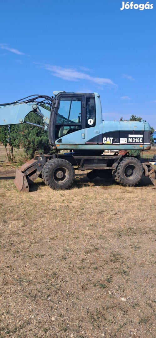 Eladó caterpillar forgókotró