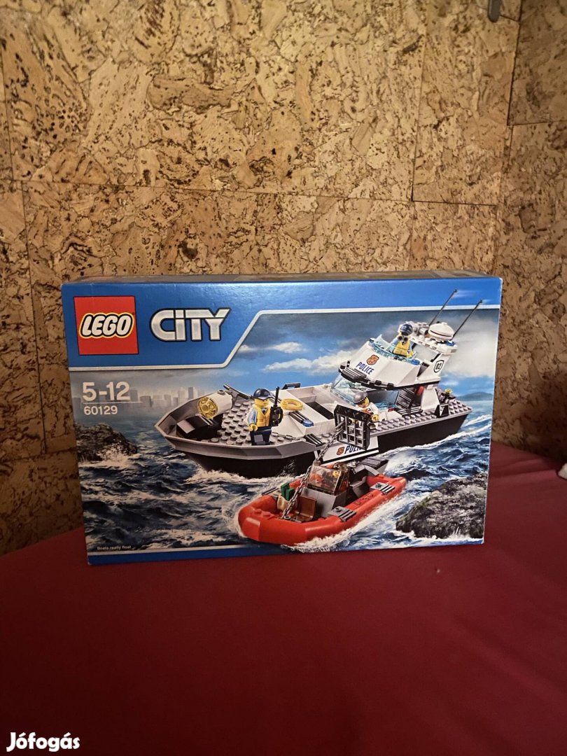 Eladó city lego rendőr motorcsónak